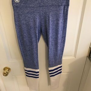 Bombshell blue sock legging